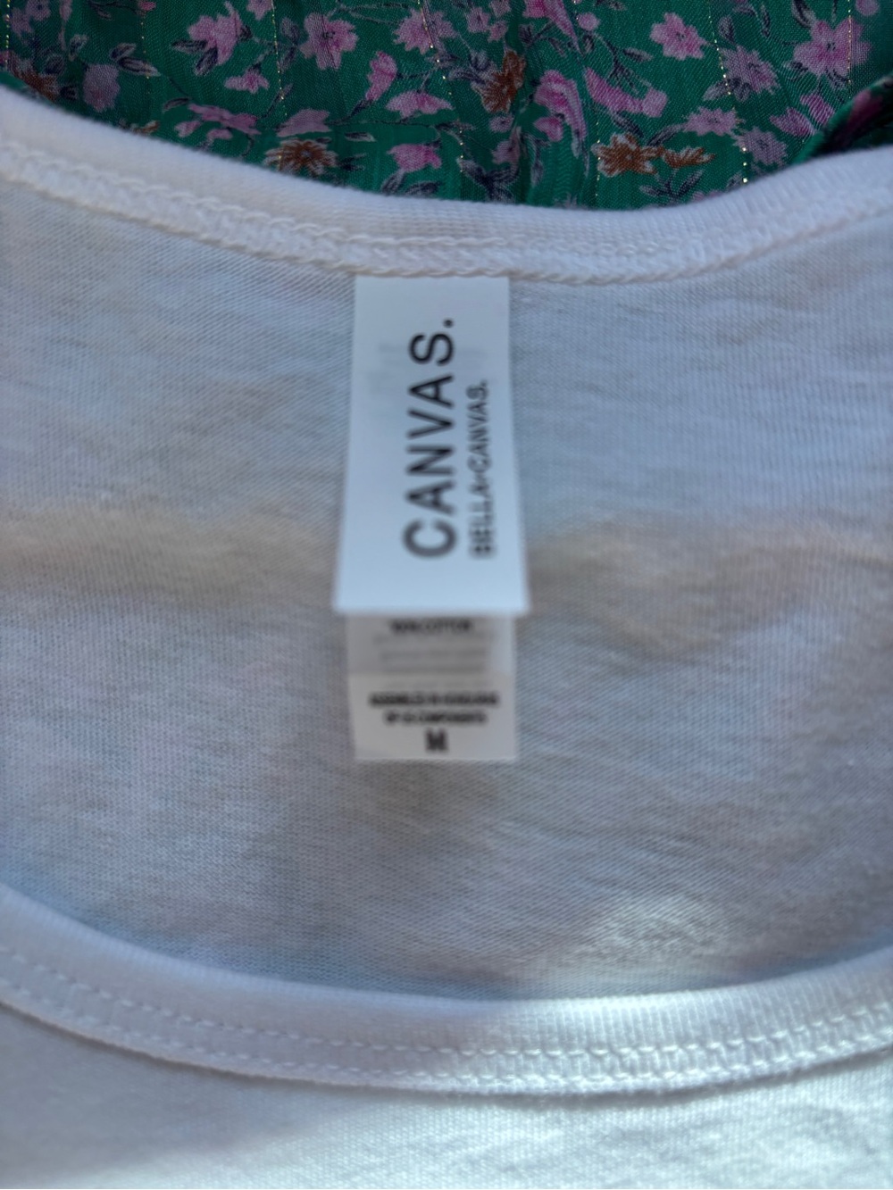 Religious White Work Out Muscle Tank - Picture 6 of 6